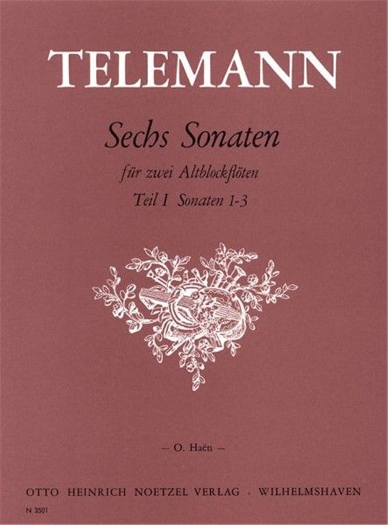 Sechs Sonaten Teil 1